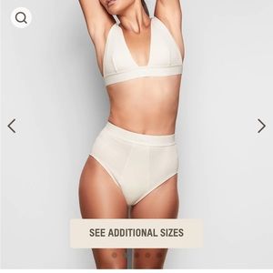SKIMS ribbed high waisted brief